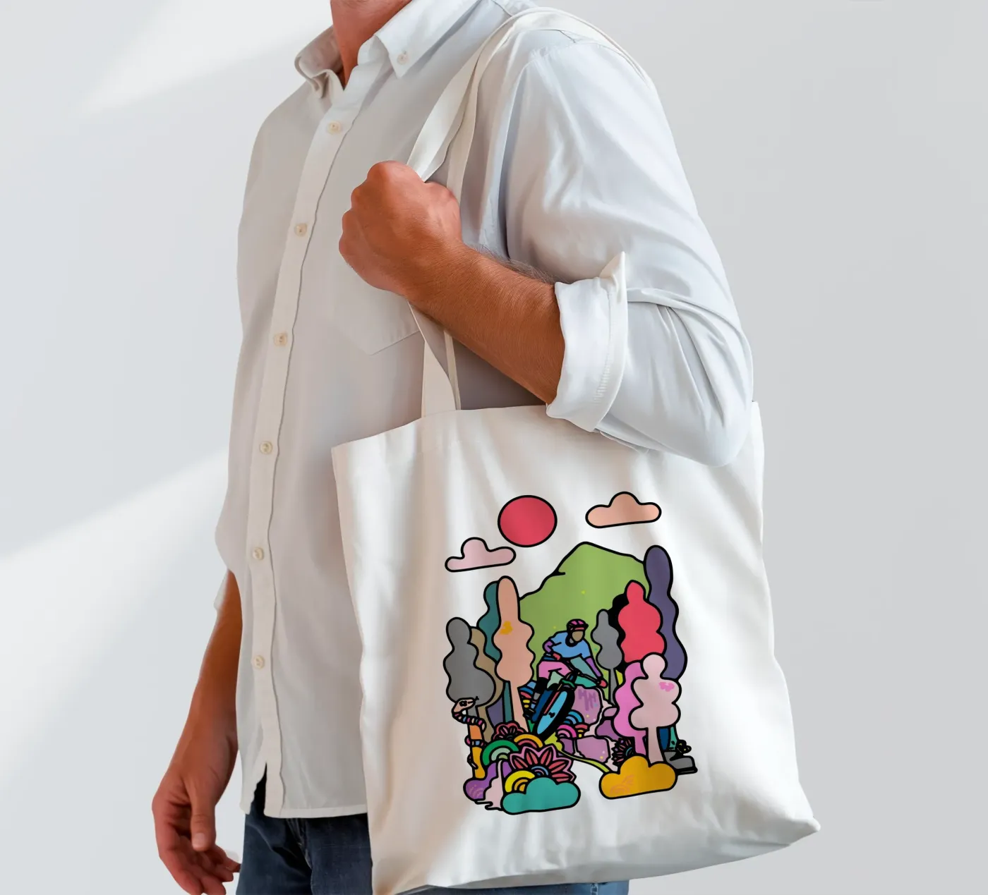 Flow tote bag by The Cyclist