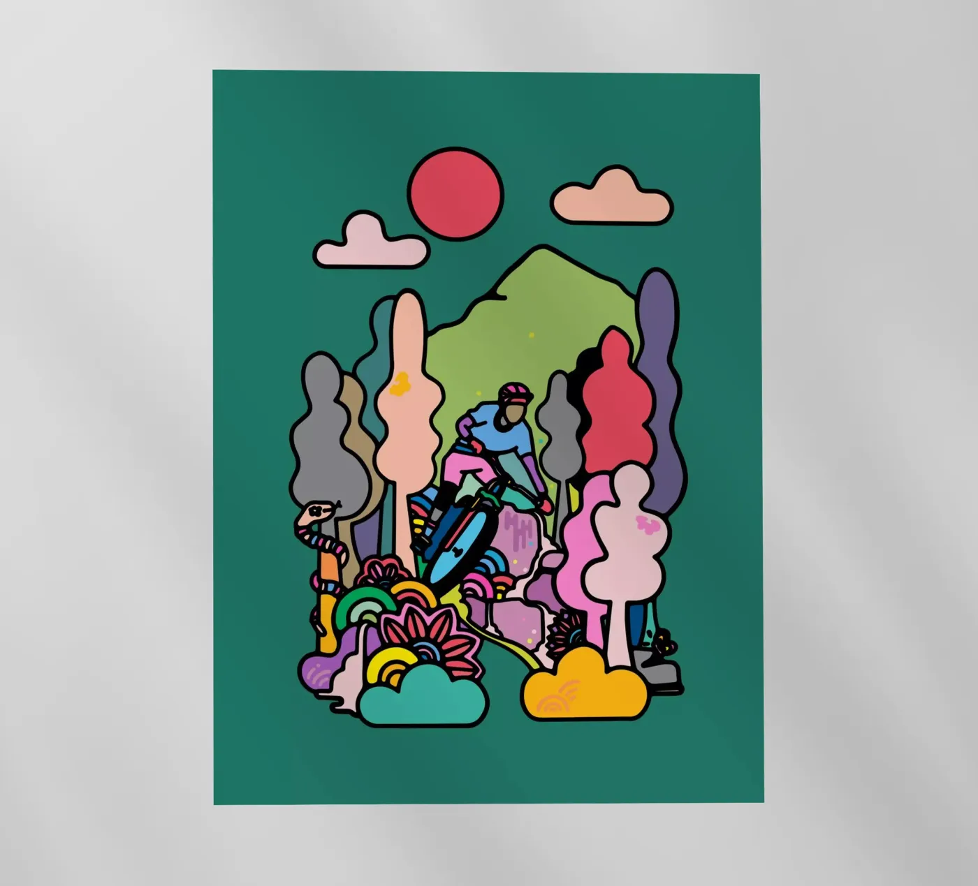 Flusso pellicola backlit da The Cyclist