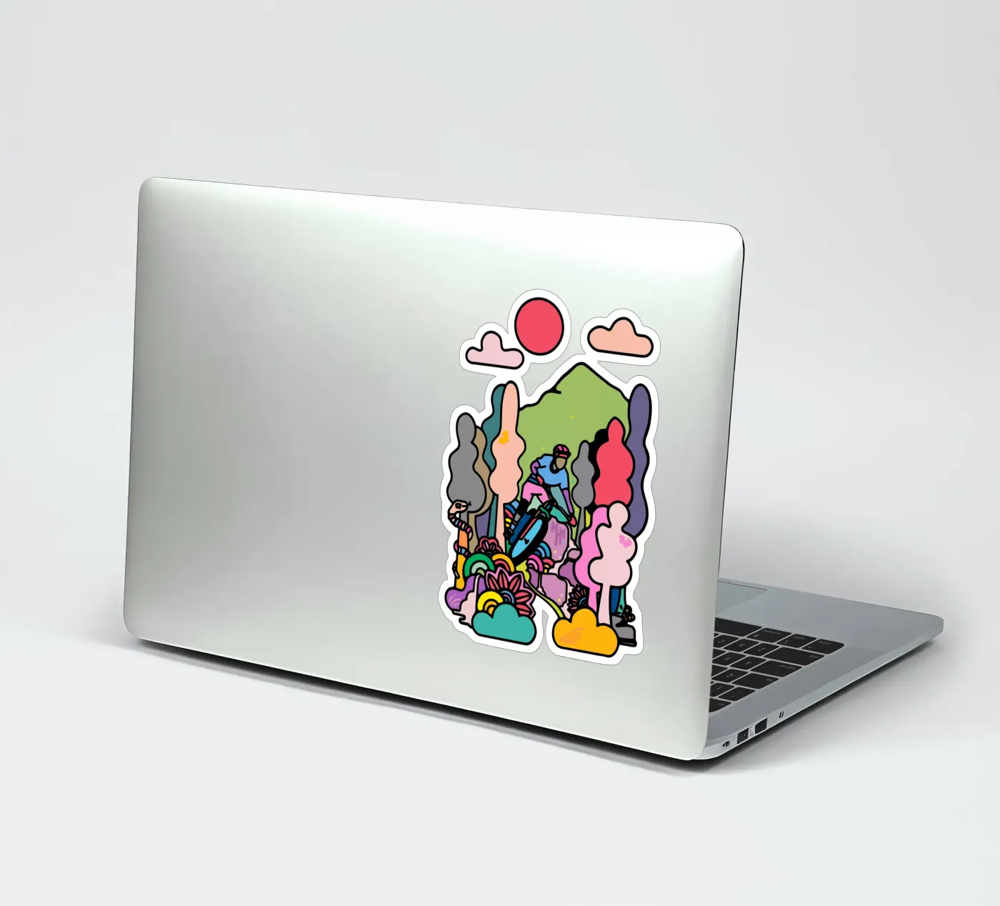Flow sticker by The Cyclist