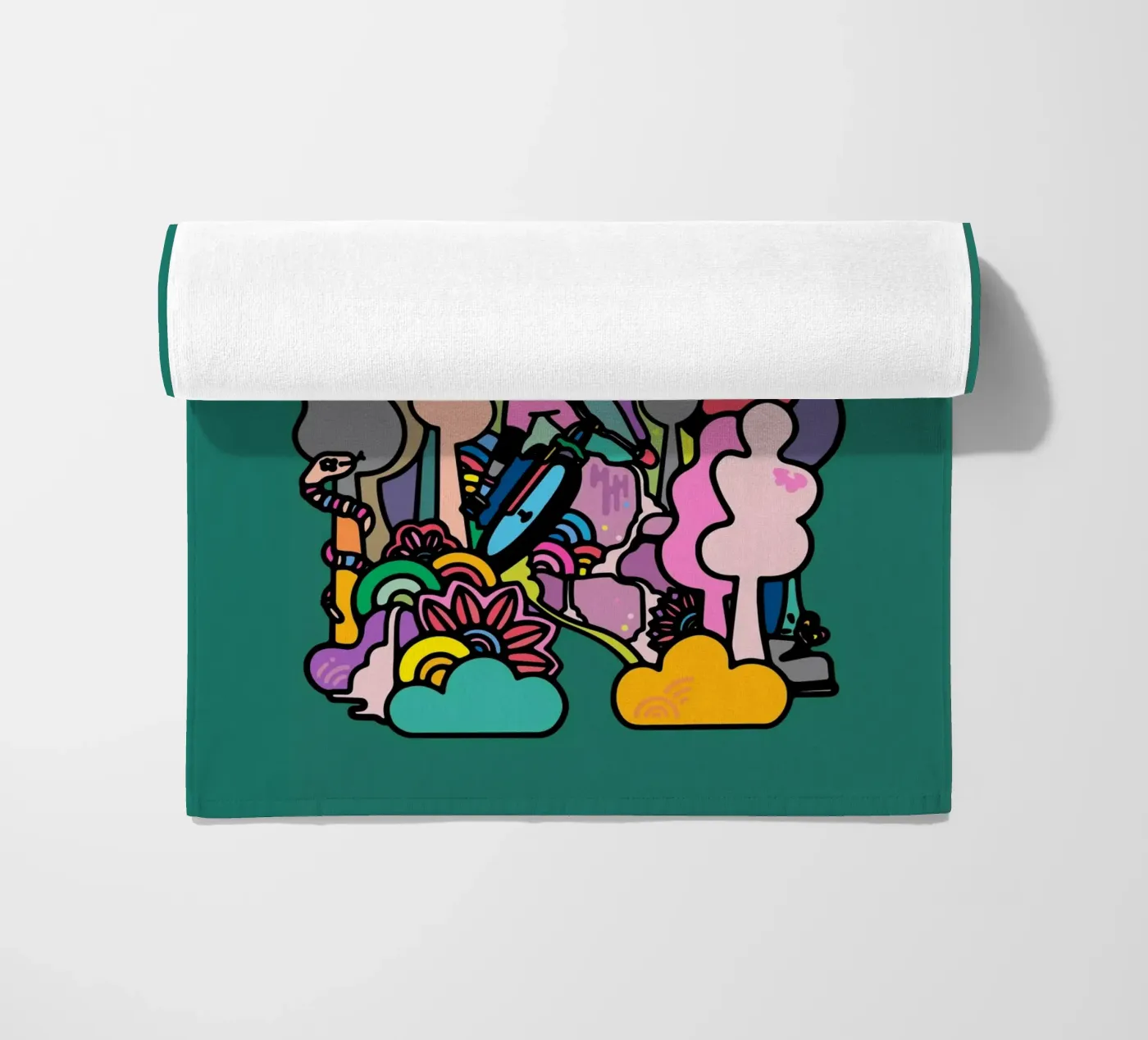 Stroom strandhanddoek van The Cyclist