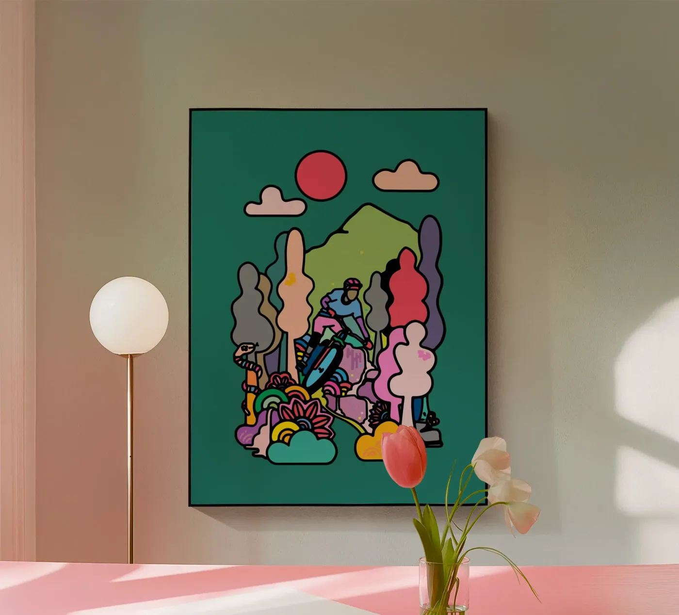Flusso plexiglass da The Cyclist