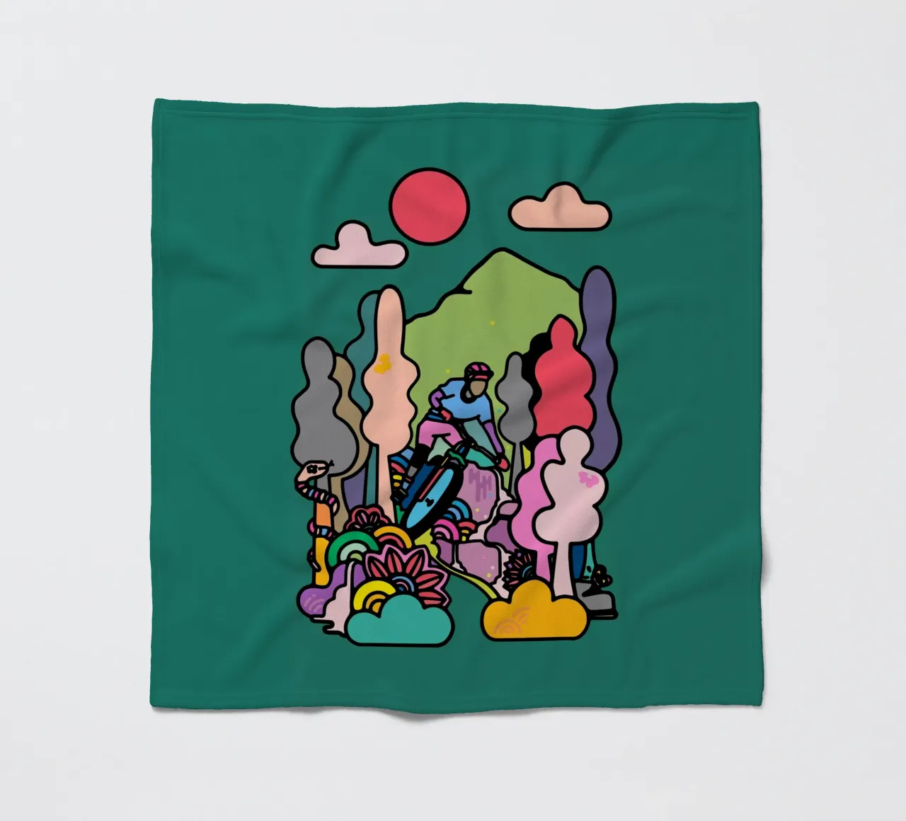 Flow fleecedeken van The Cyclist