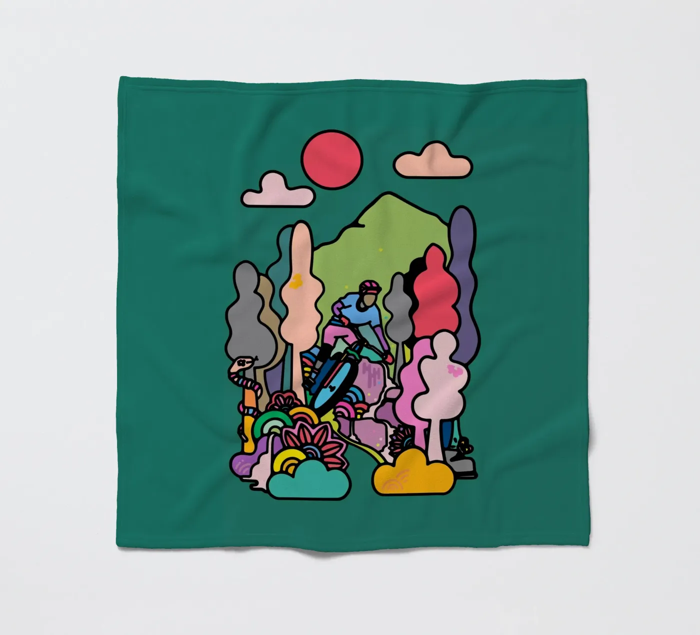 Flusso coperta in pile da The Cyclist