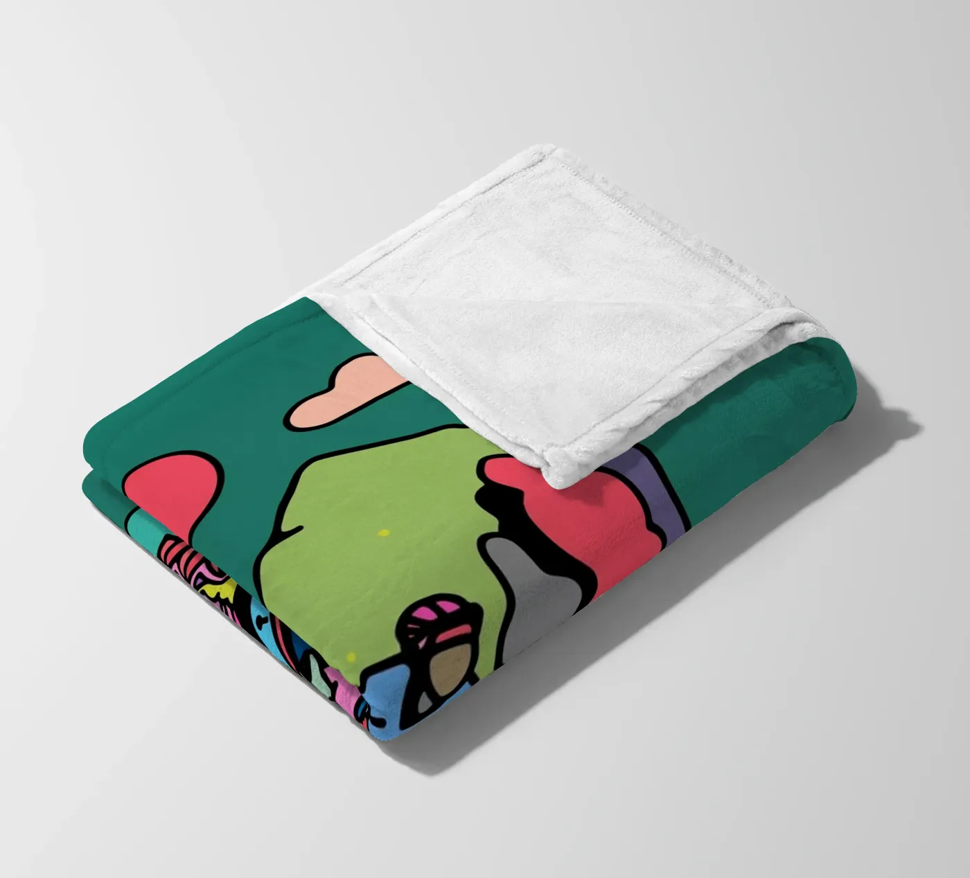 Flow fleece blanket by The Cyclist