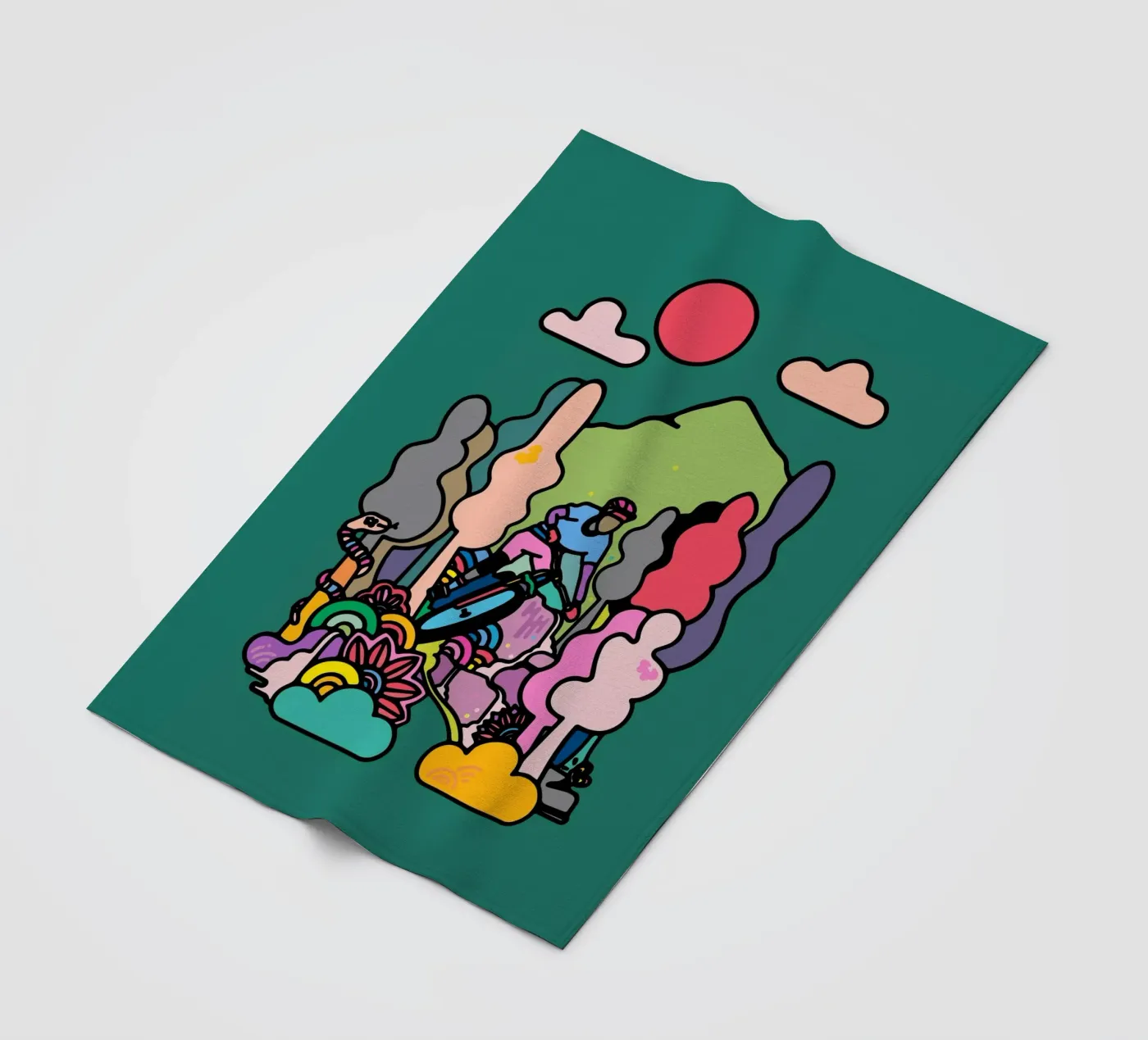 Flusso coperta in pile da The Cyclist