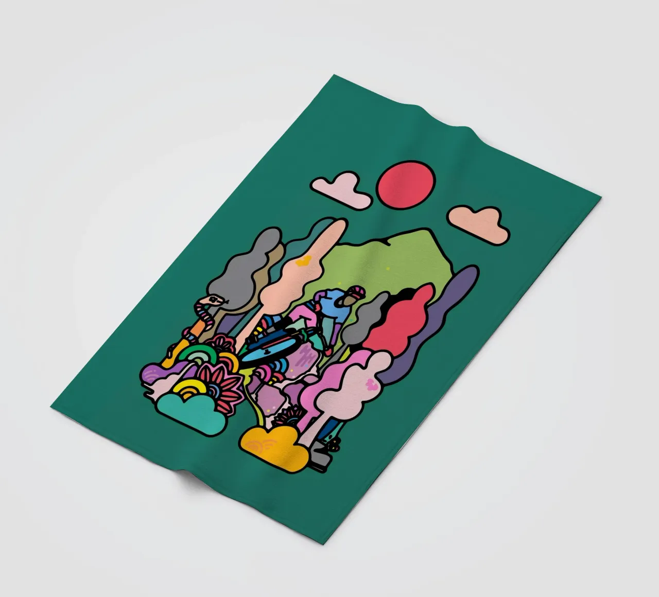 Flow fleecedeken van The Cyclist