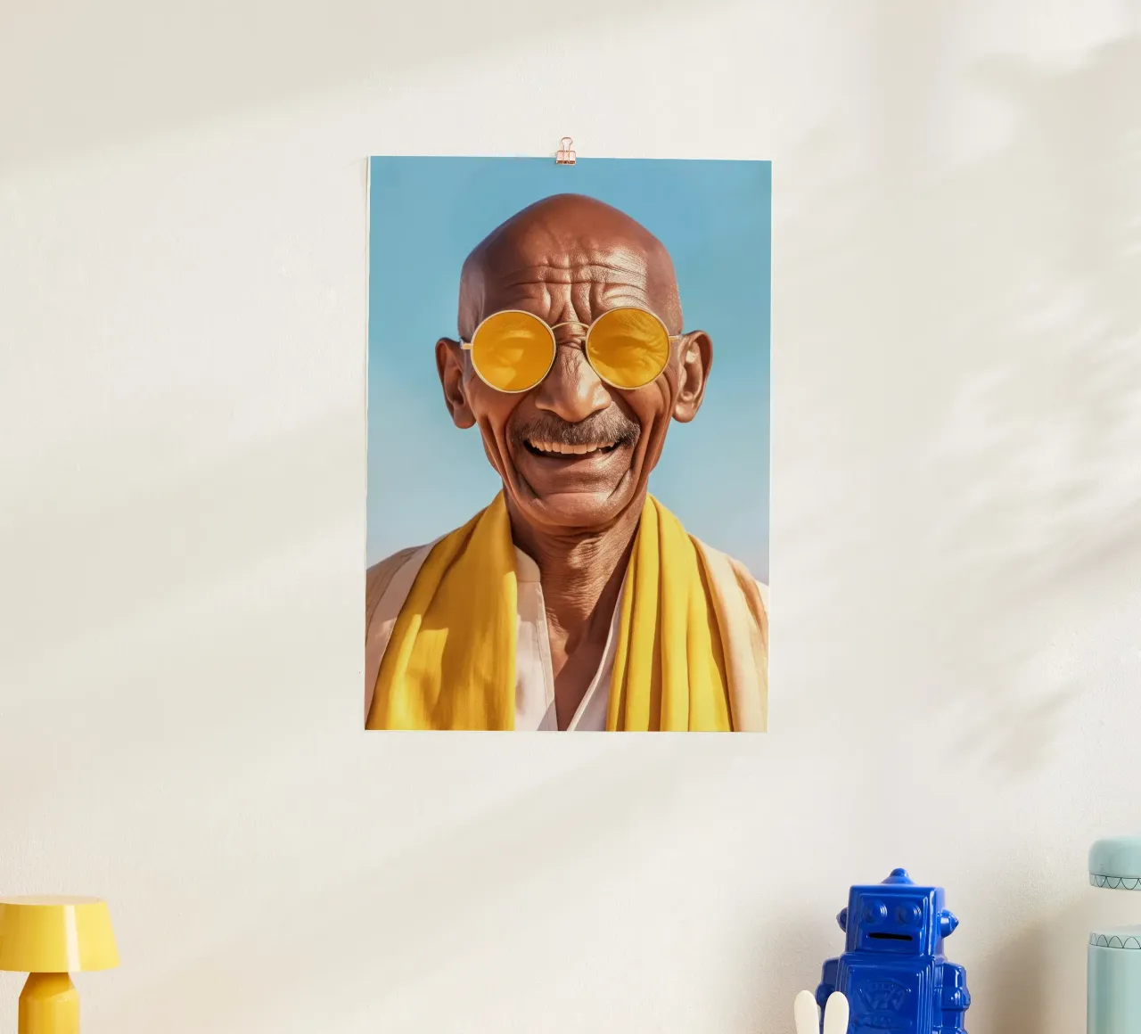 Gandhi Fashion Art poster da Lootprint