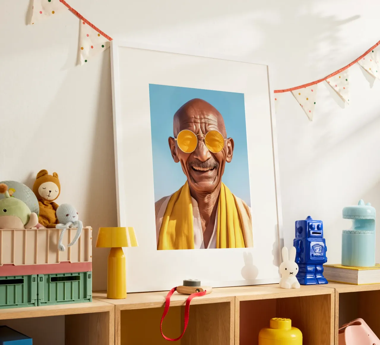 Gandhi Fashion Art poster da Lootprint