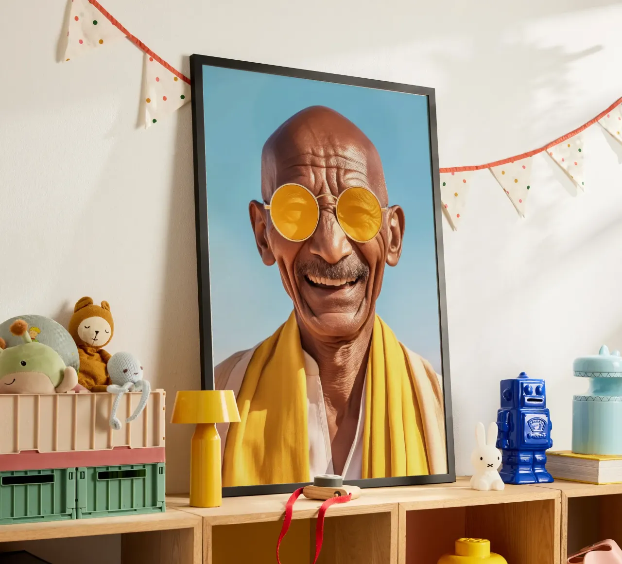 Gandhi Fashion Art poster da Lootprint