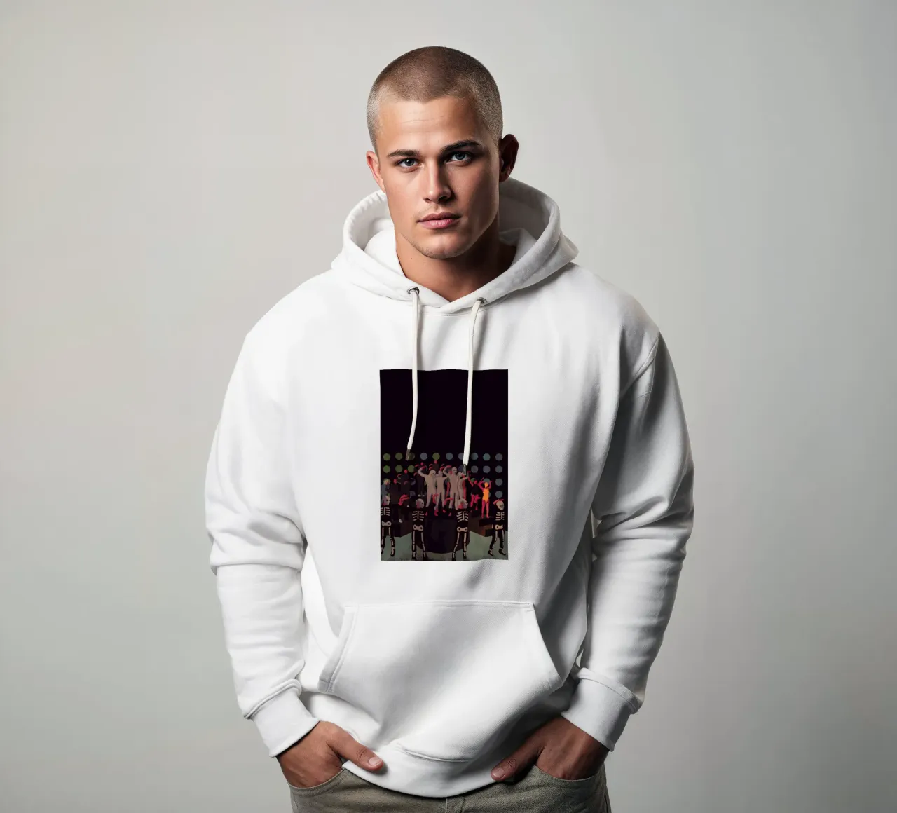 Take Me With You felpa con cappuccio da Giordano Poloni