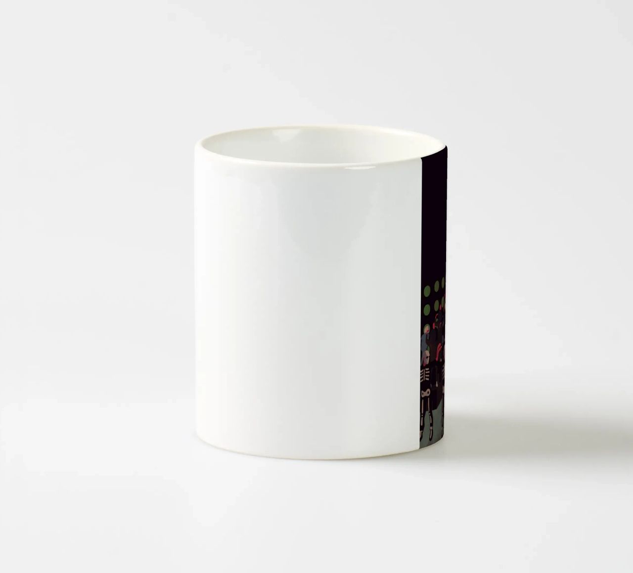 Take Me With You tazza in ceramica da Giordano Poloni