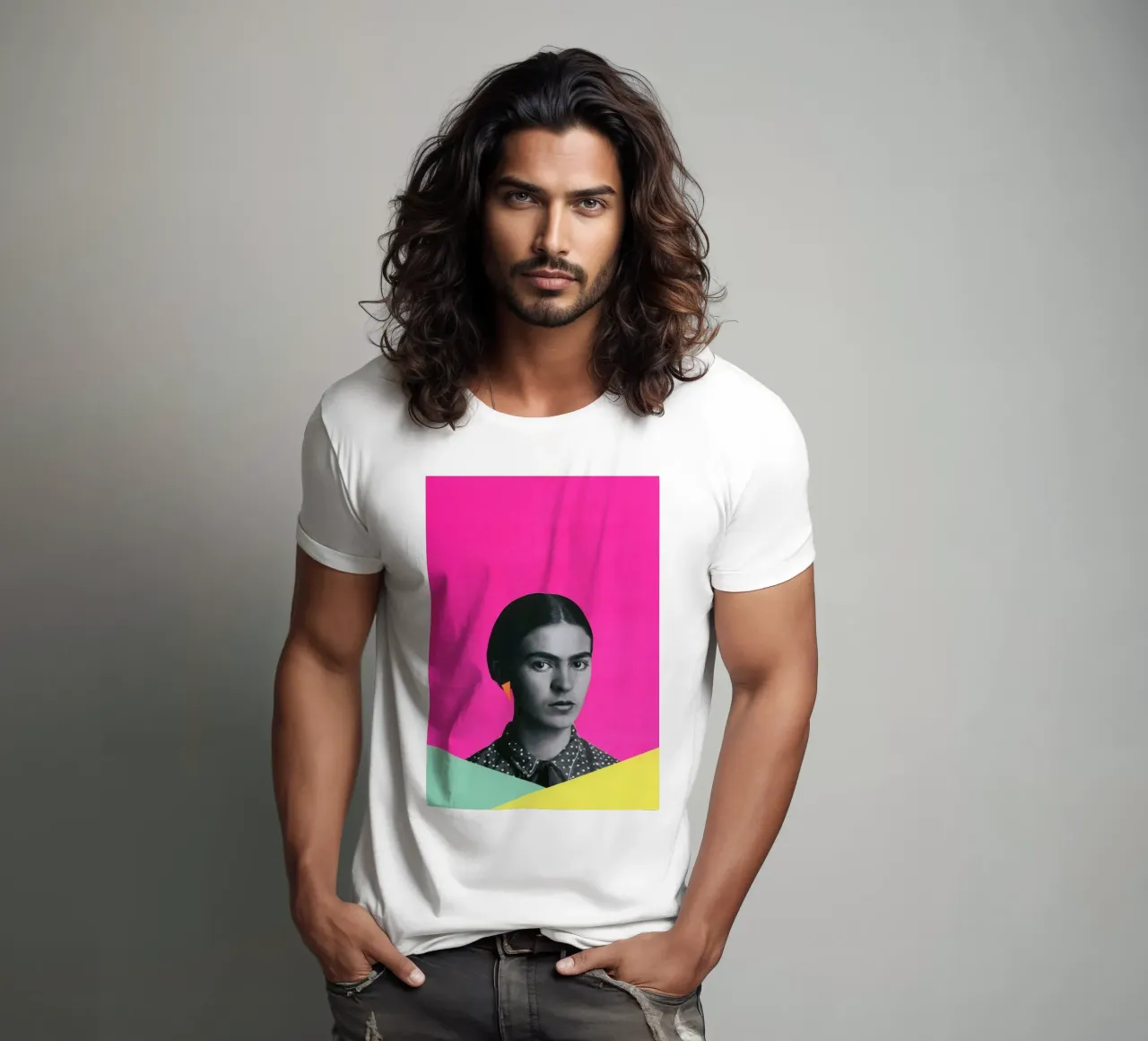 Frida moderna t-shirt da Cassia Beck Collage