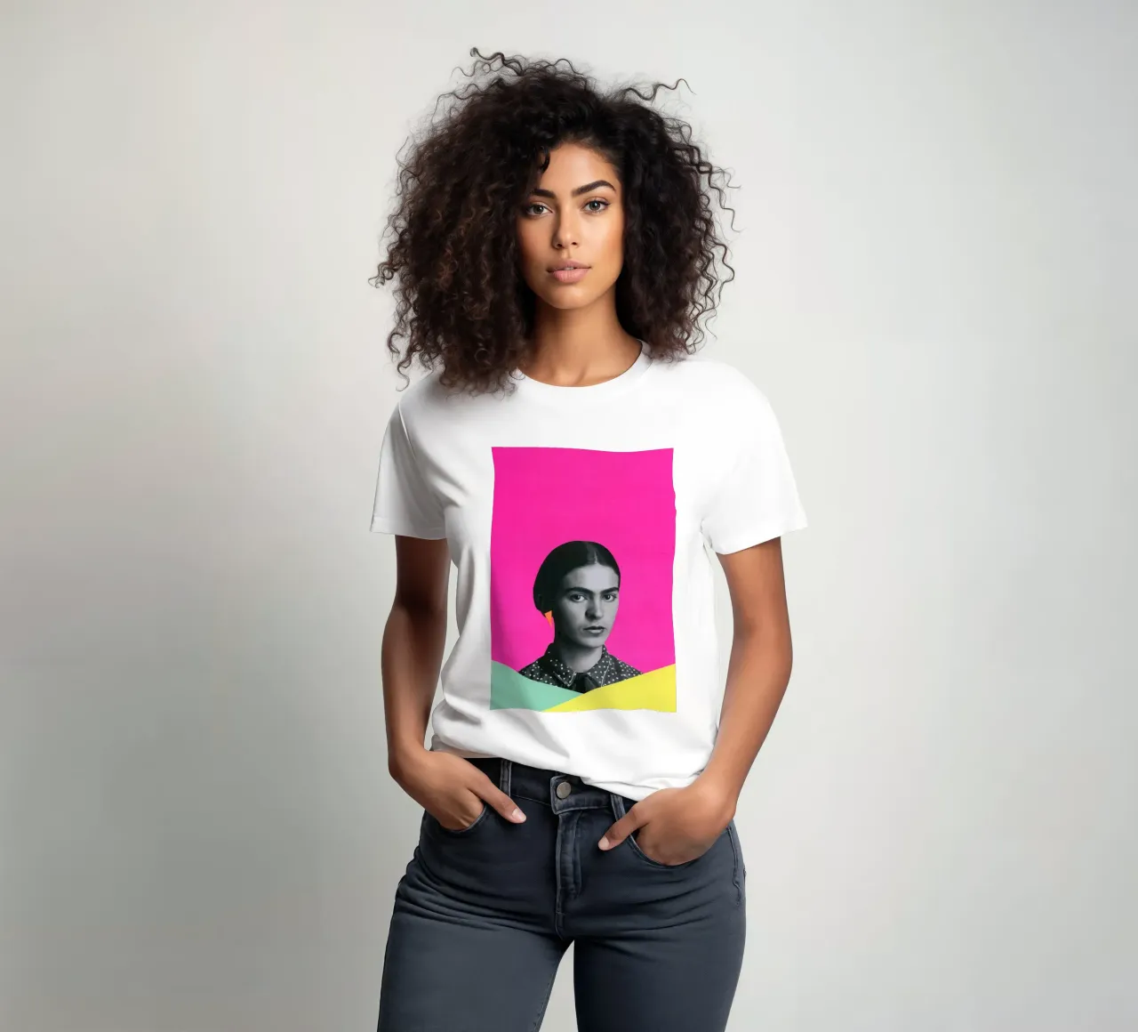 Frida moderna t-shirt da Cassia Beck Collage