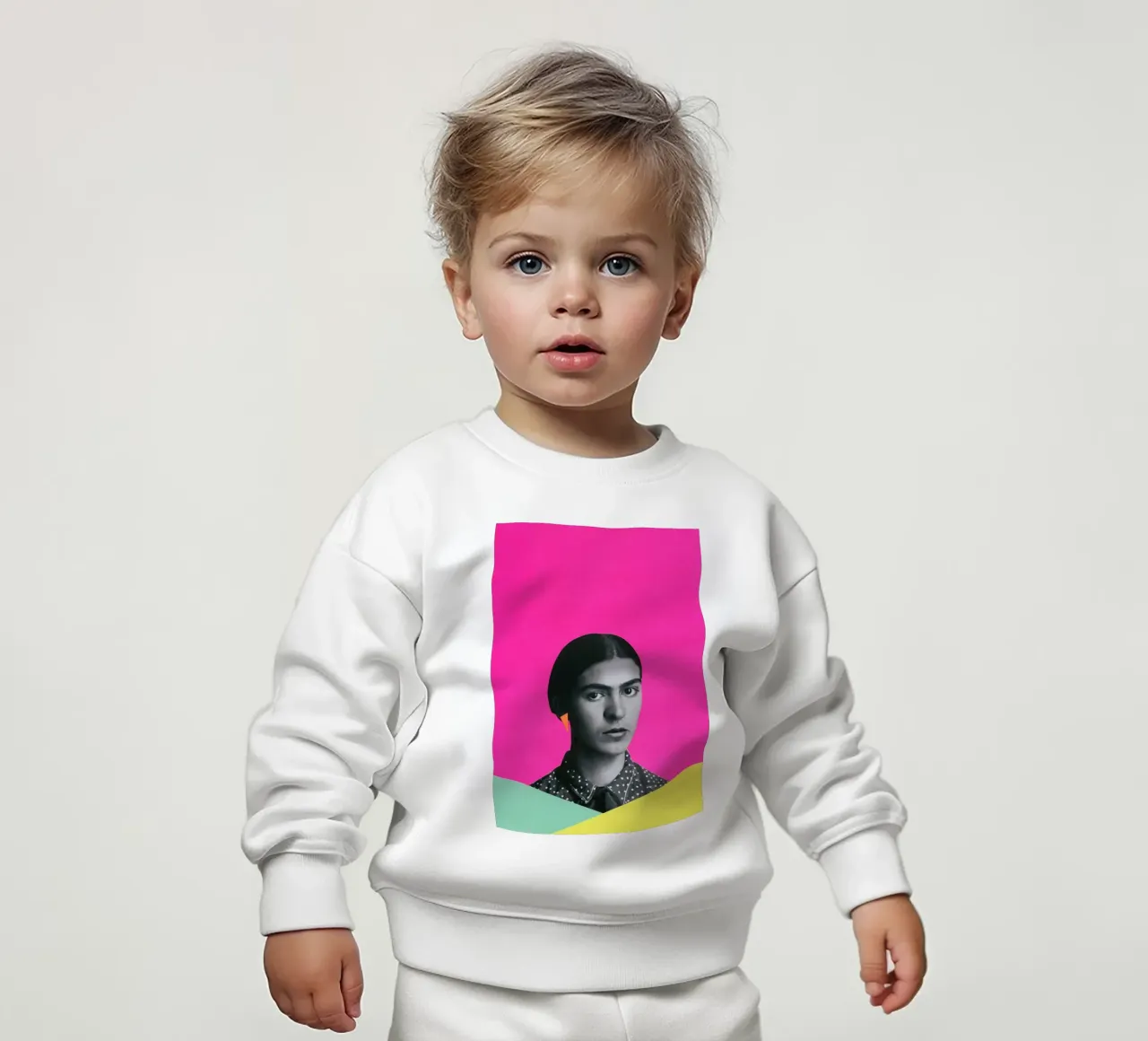 Frida moderna felpa neonato da Cassia Beck Collage