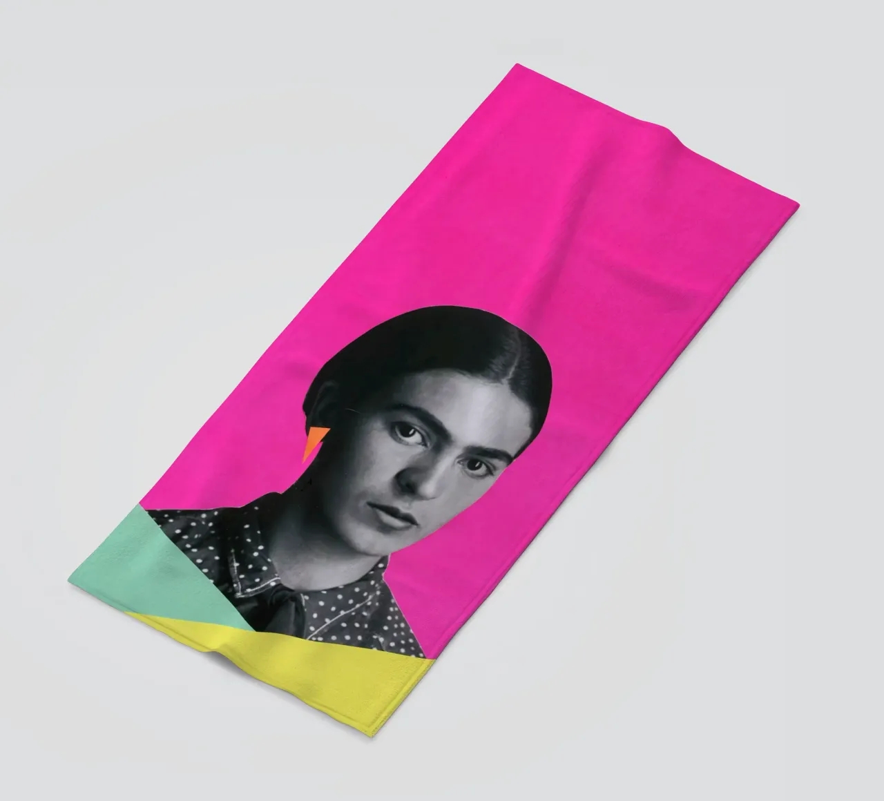 Frida moderna telo mare da Cassia Beck Collage