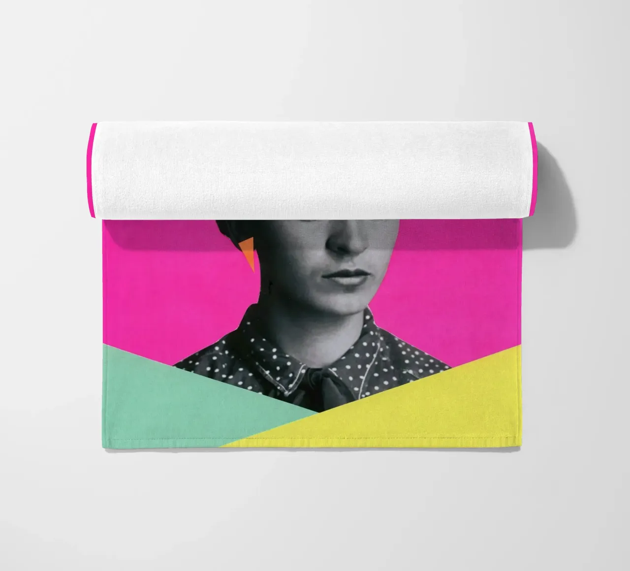 Frida moderna telo mare da Cassia Beck Collage