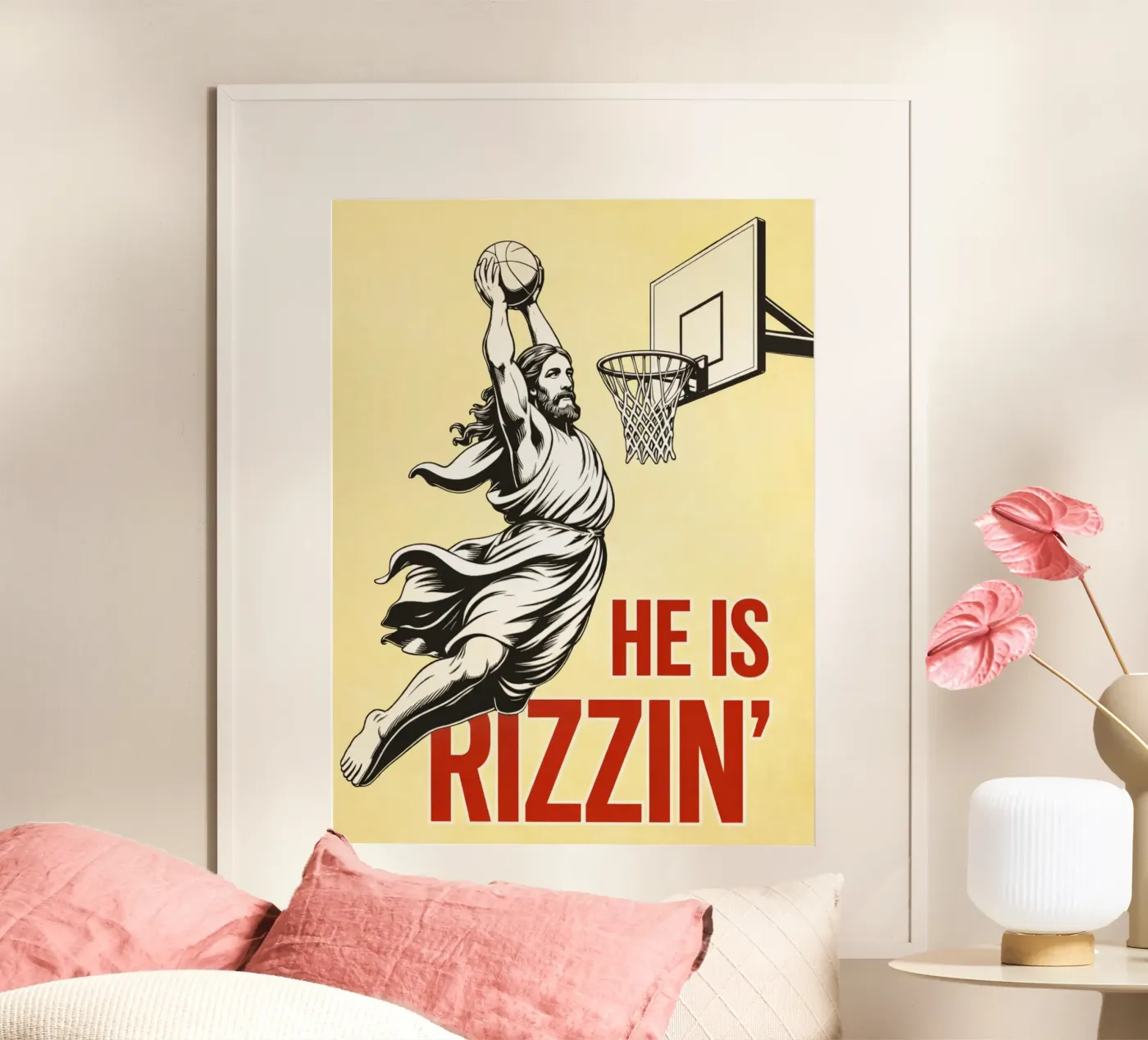 lui è rizzin poster da Elfath