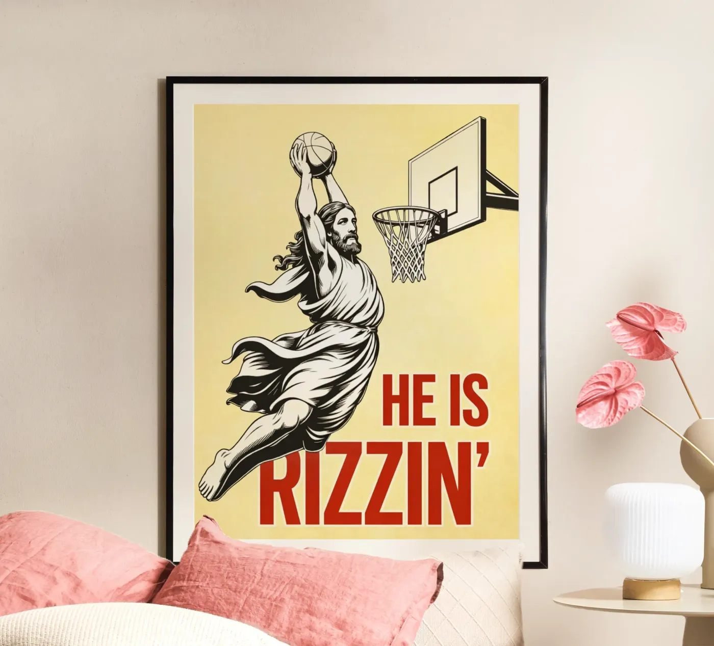lui è rizzin poster da Elfath
