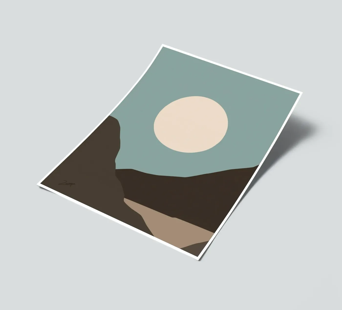 Stom stickervel van zeriayam