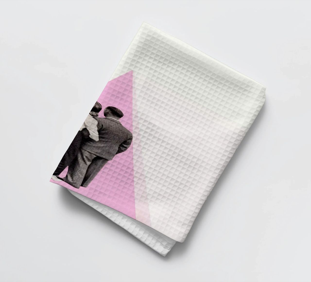 C'est juste toi et moi, bébé torchon de Cassia Beck Collage