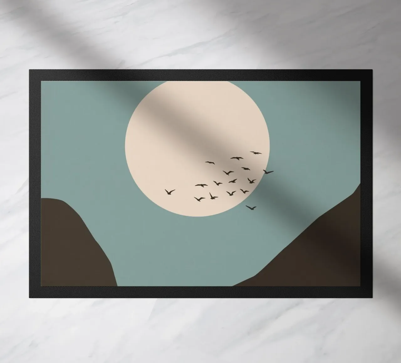 Ruig deurmat van zeriayam