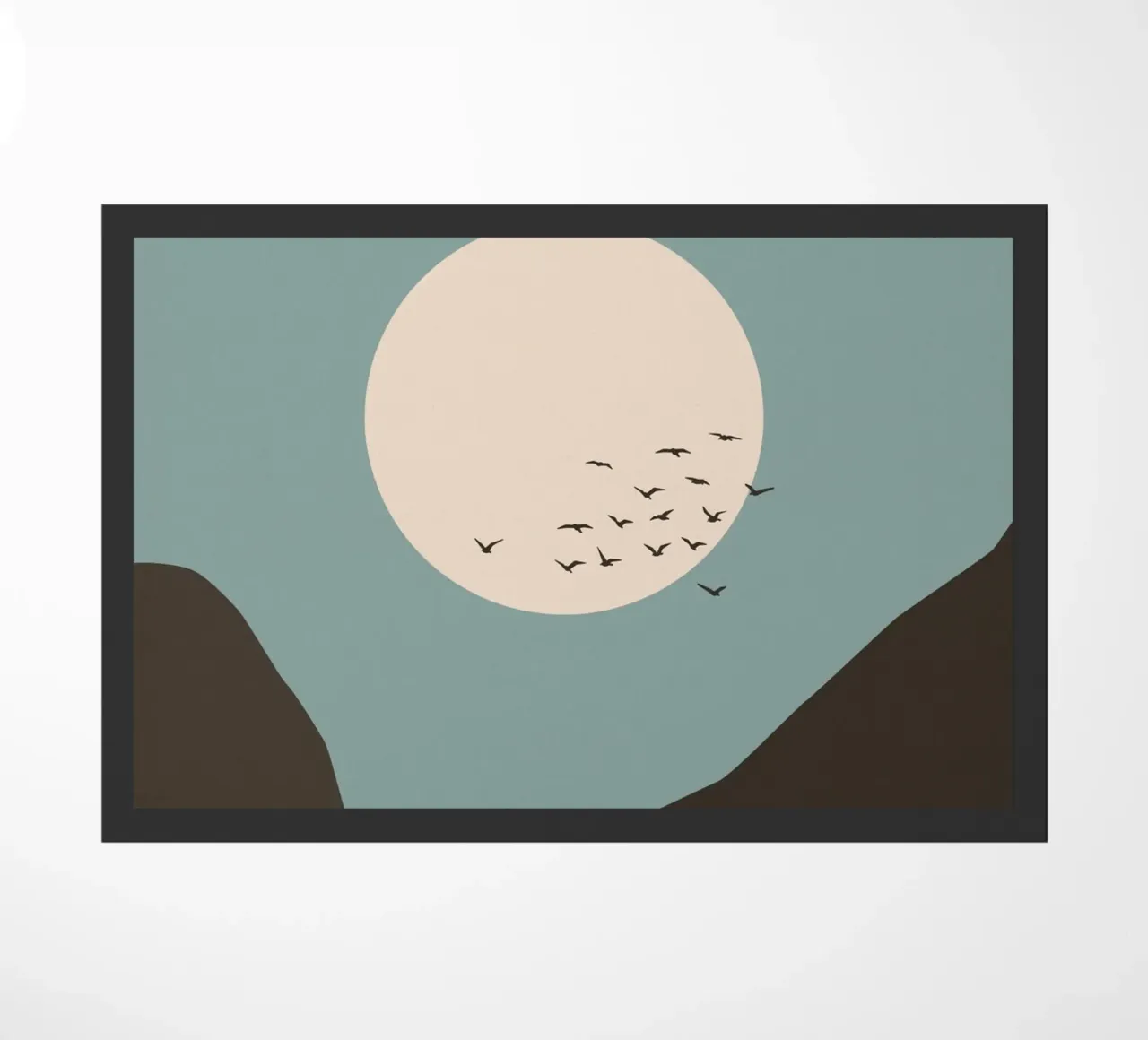 Ruig deurmat van zeriayam