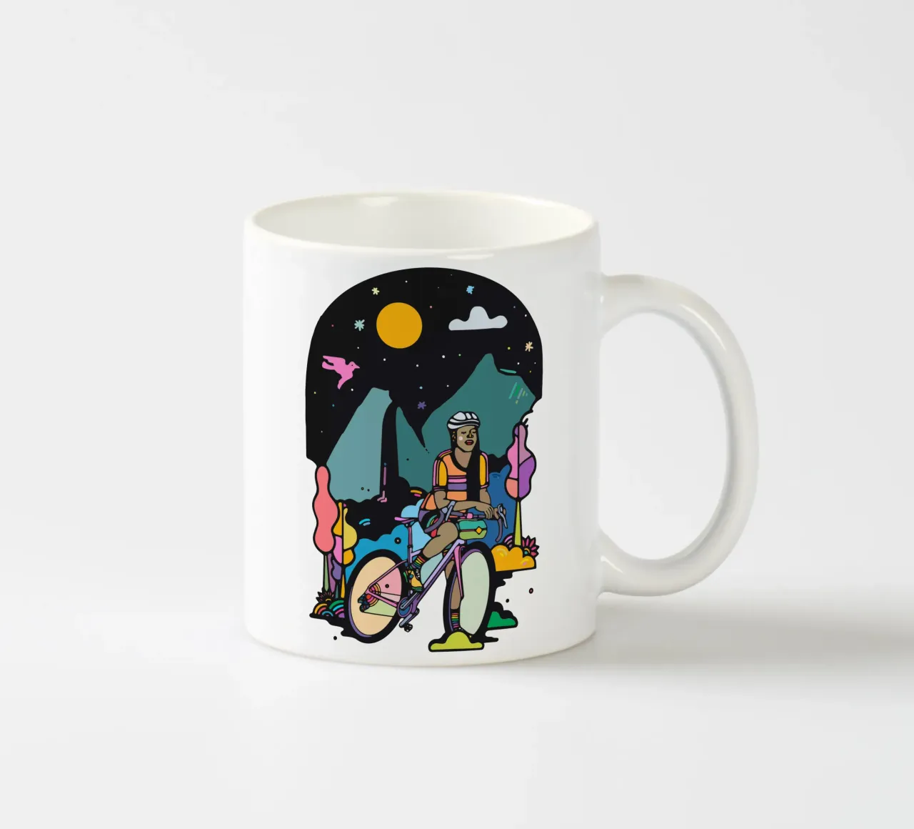 Godetevi il viaggio tazza in ceramica da The Cyclist