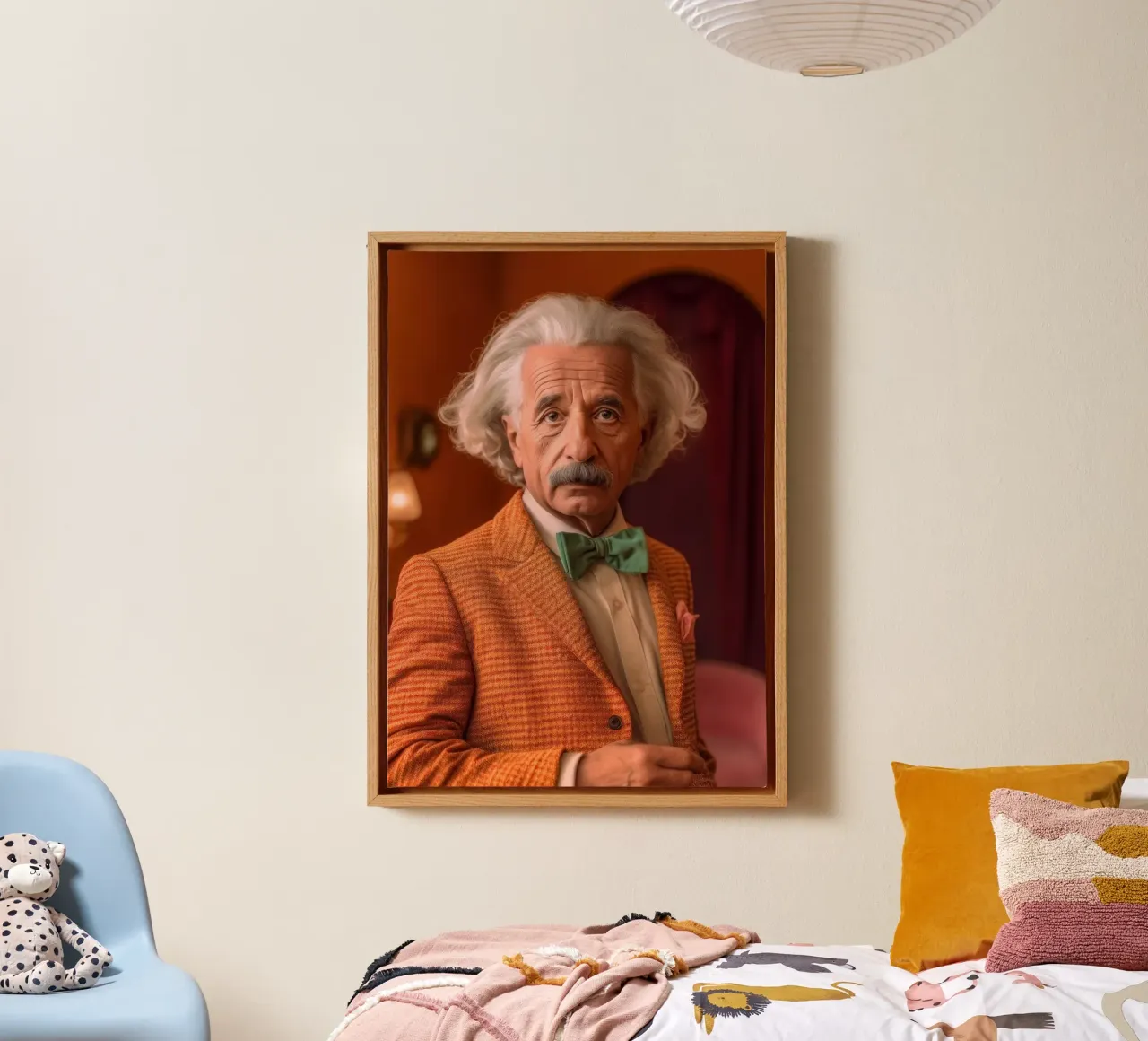Albert Einstein Fashion Art toile de Lootprint