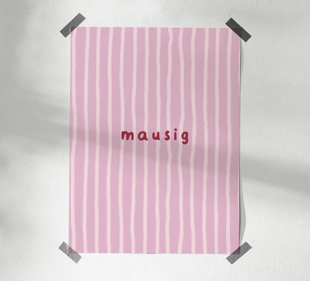 mausig poster da CSK DESIGN