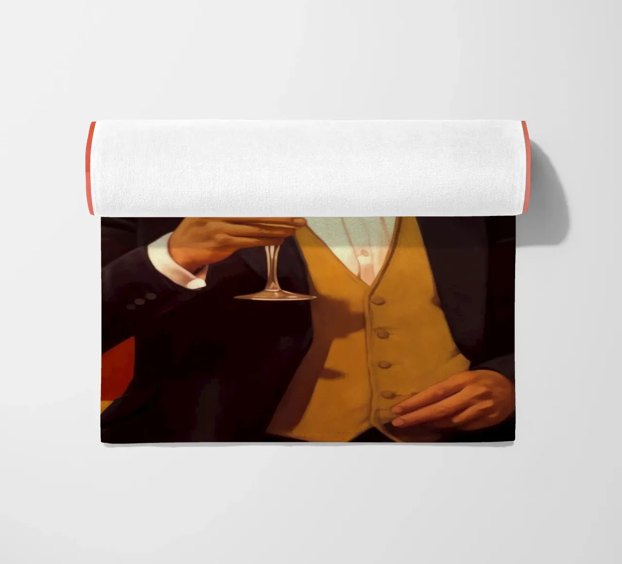 Leonardo DiCaprio Cheers Art telo mare da Lootprint