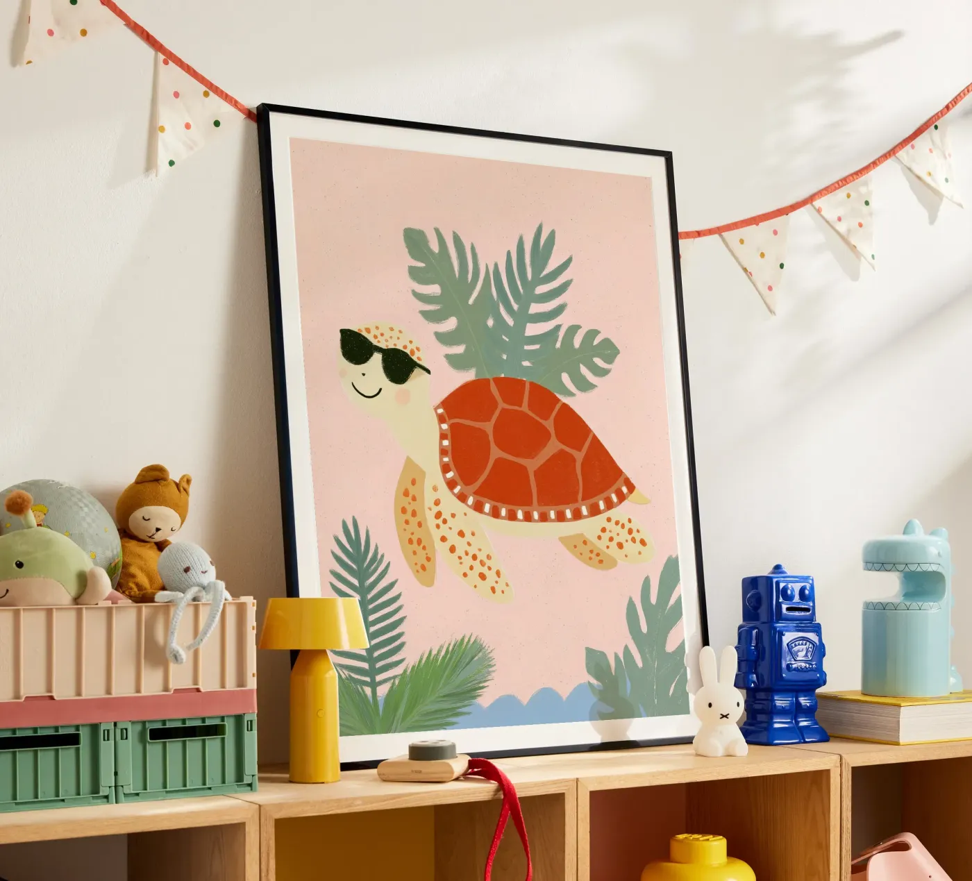 Cool Turtle poster van Cool & Kind