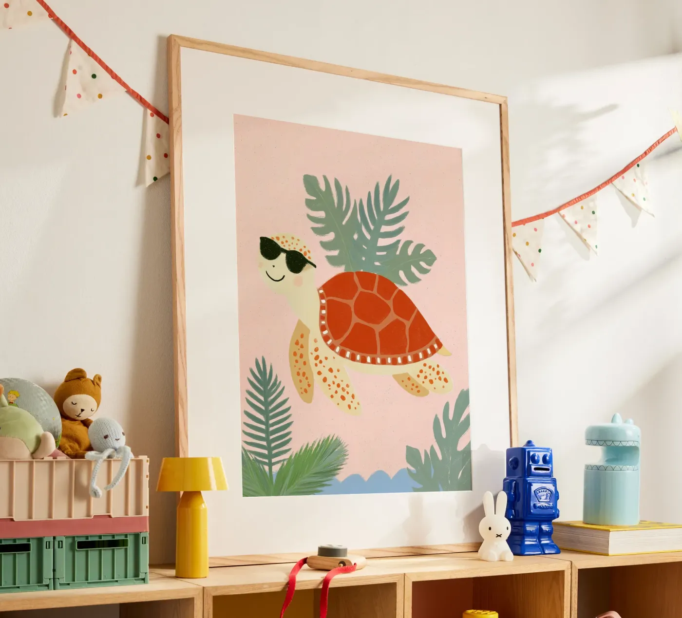 Cool Turtle poster van Cool & Kind