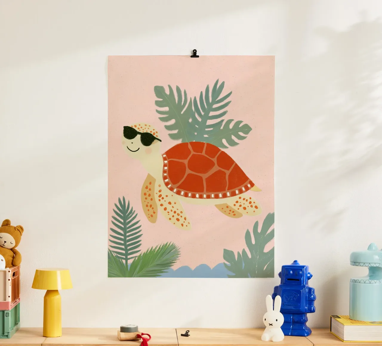 Cool Turtle poster by Cool & Kind