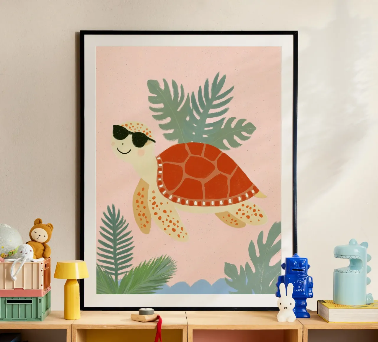 Cool Turtle poster by Cool & Kind