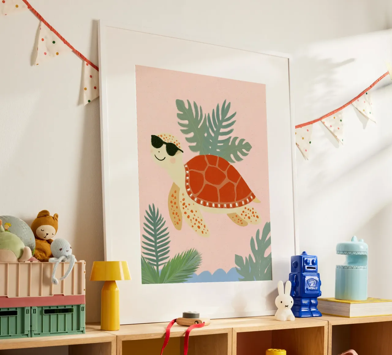 Cool Turtle poster by Cool & Kind