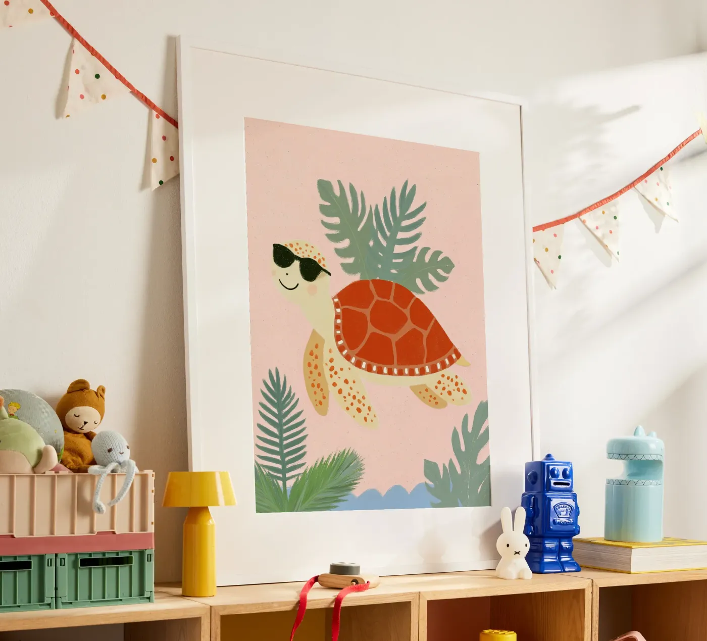 Cool Turtle poster van Cool & Kind