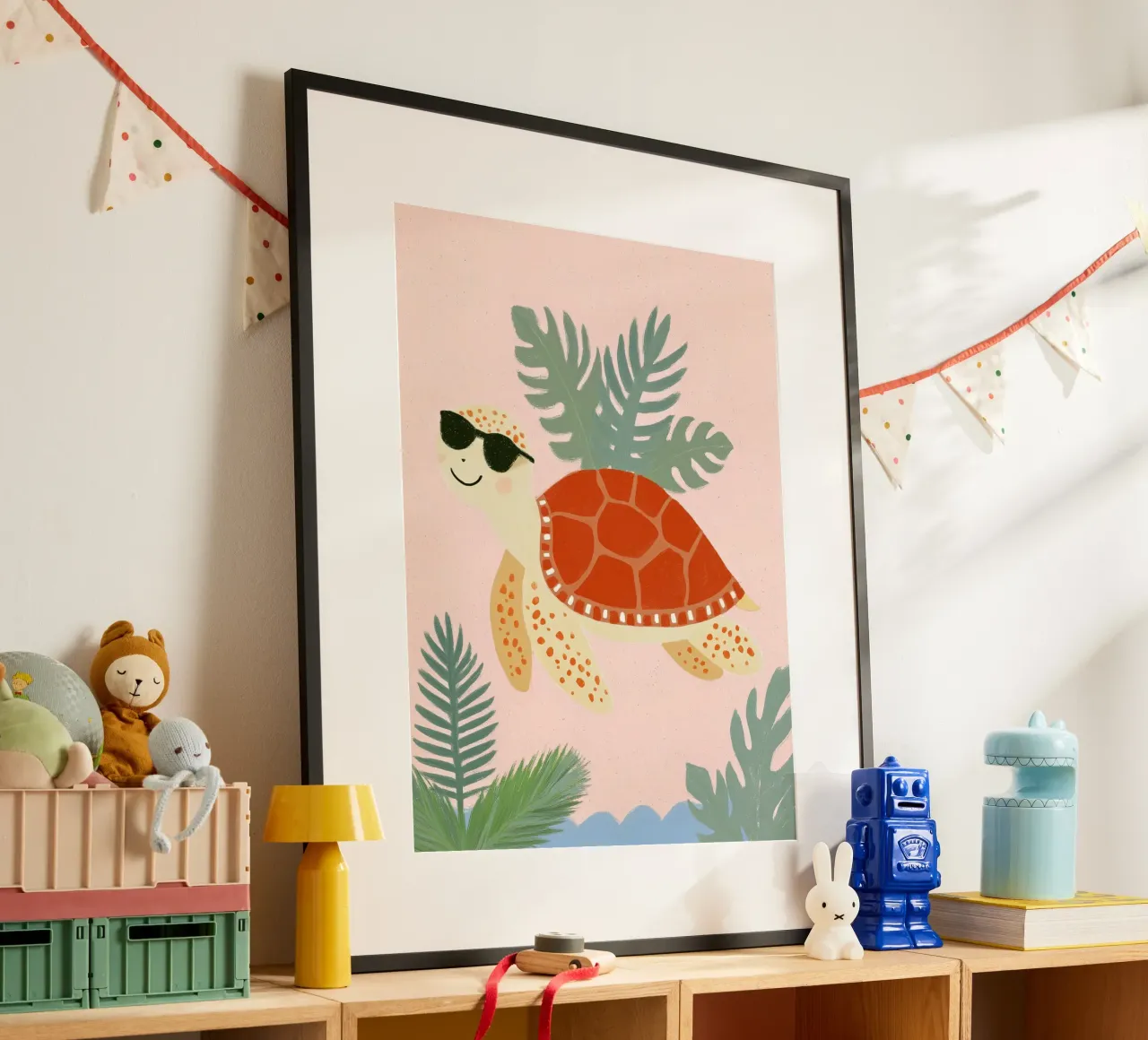 Cool Turtle poster by Cool & Kind