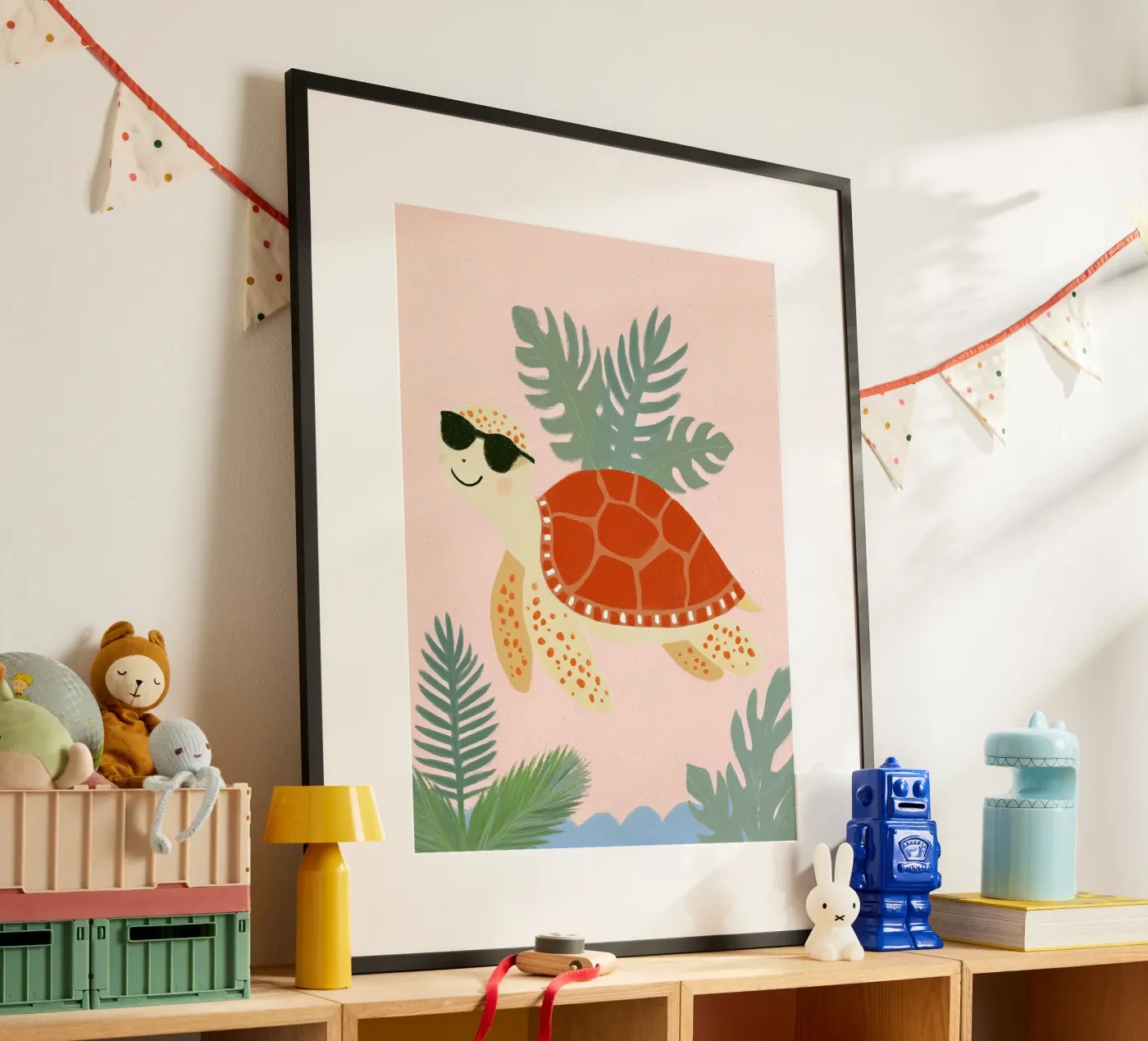 Cool Turtle poster van Cool & Kind