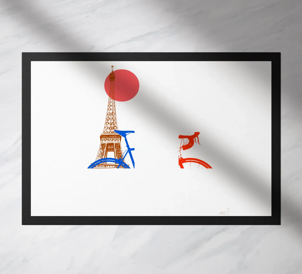 Die Runde Fußmatte von LaylaOzFun