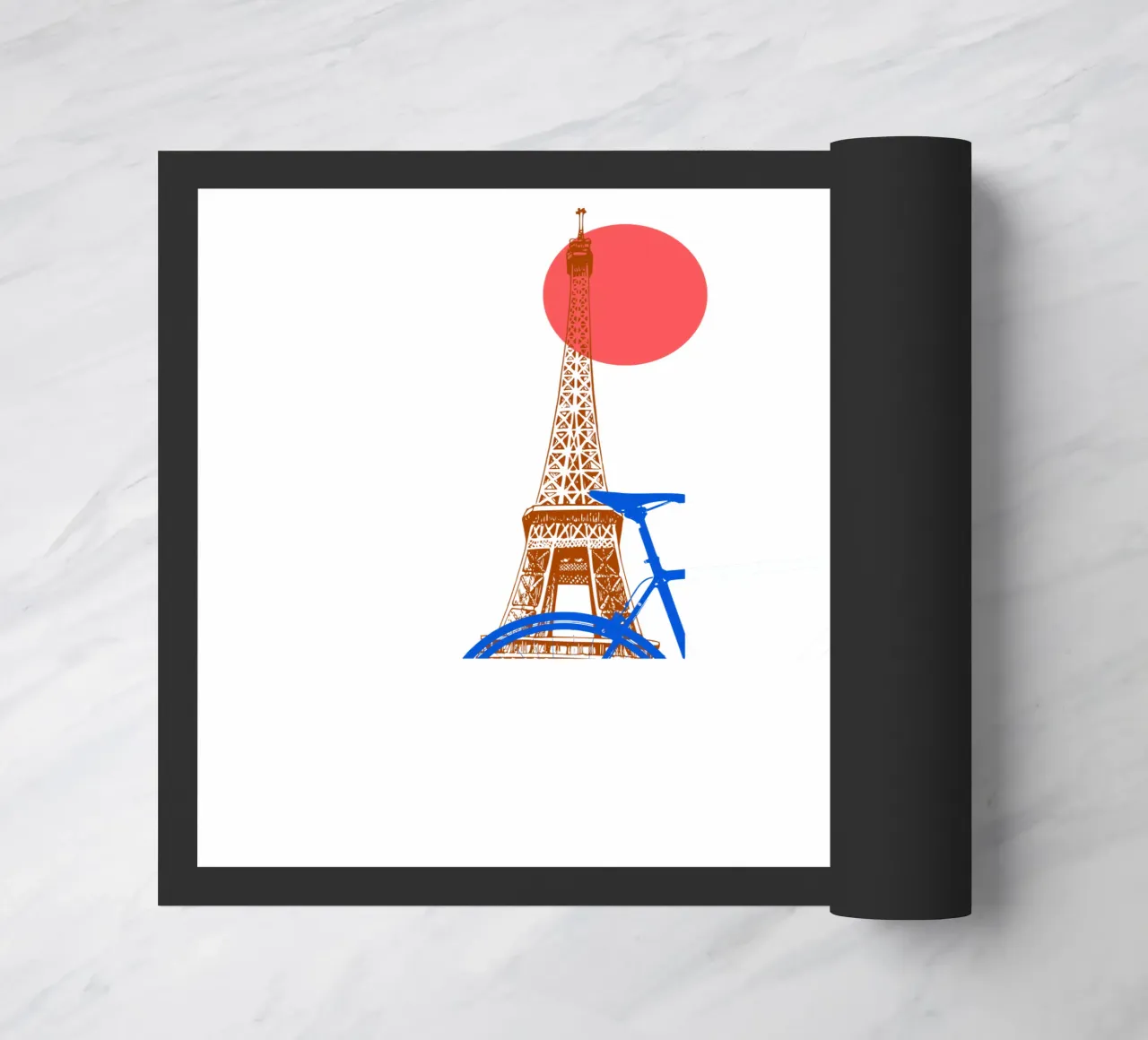 Die Runde Fußmatte von LaylaOzFun