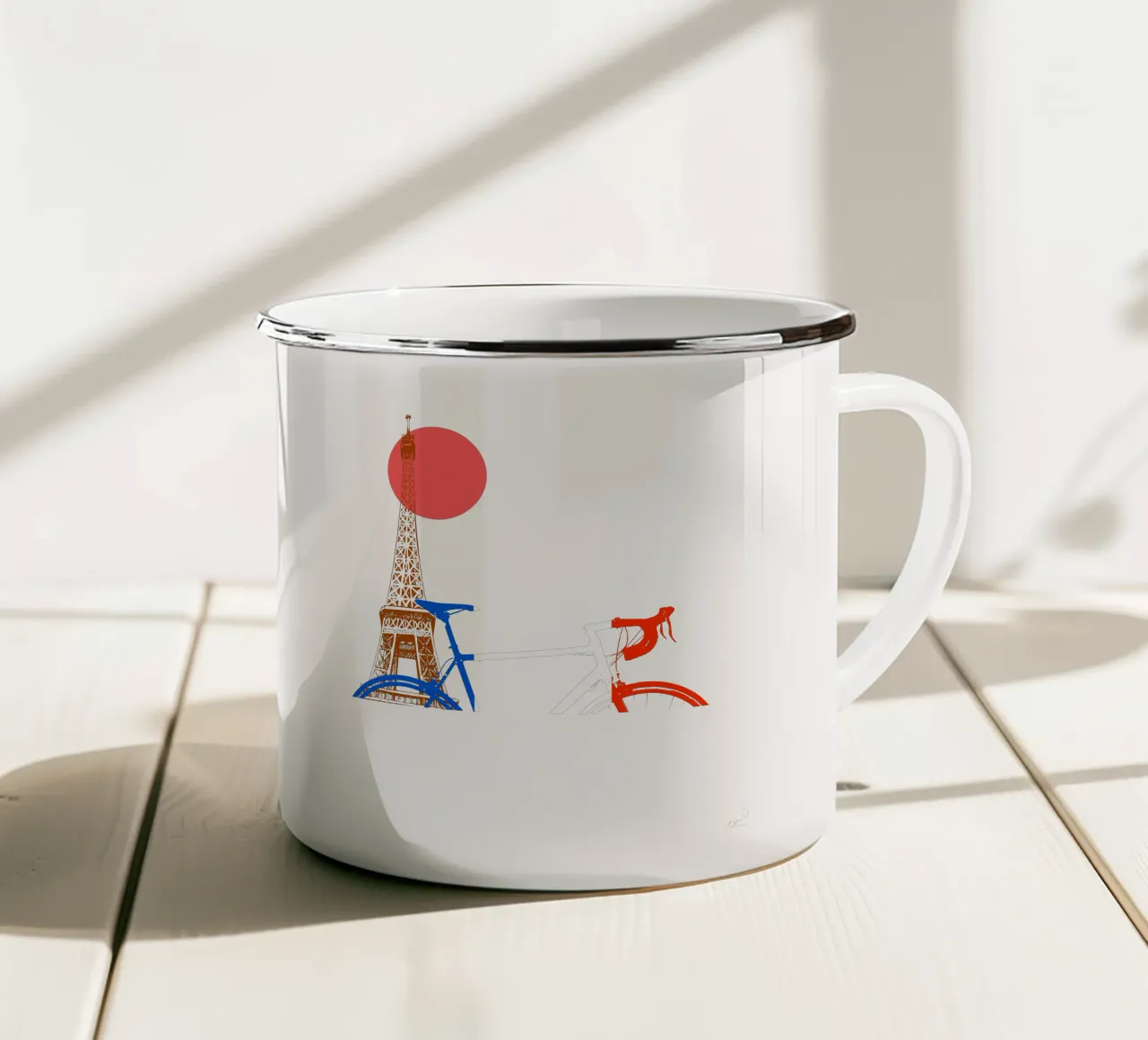 Il tour tazza in smalto da LaylaOzFun