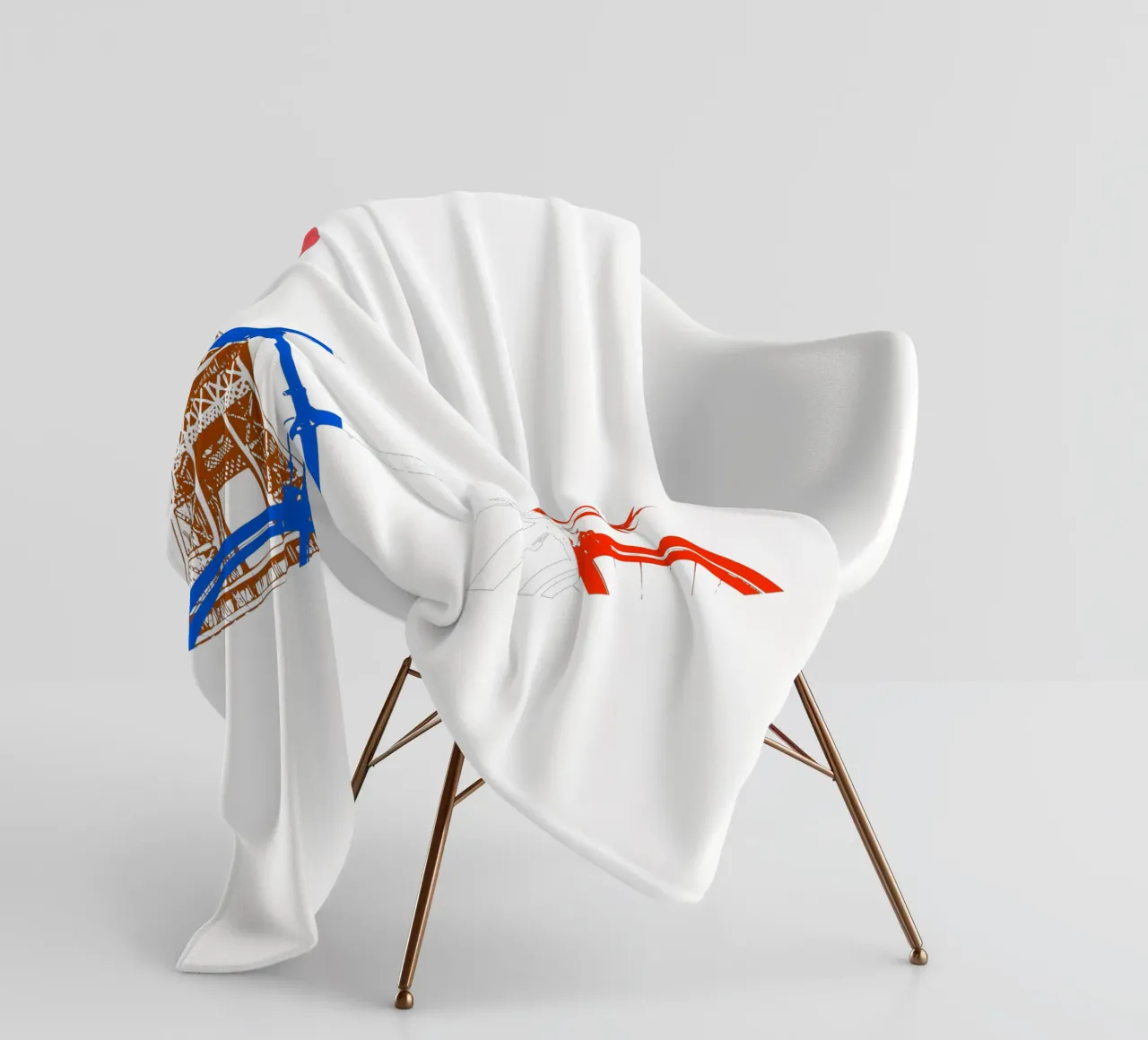 Die Runde Fleecedecke von LaylaOzFun