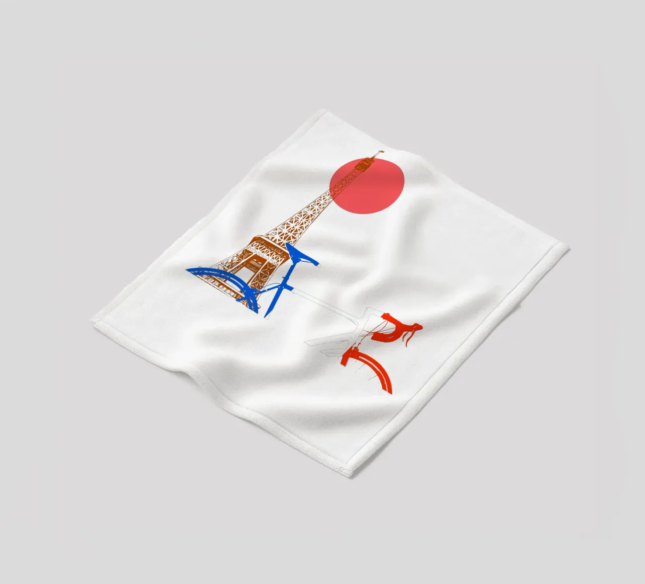 Die Runde Fleecedecke von LaylaOzFun