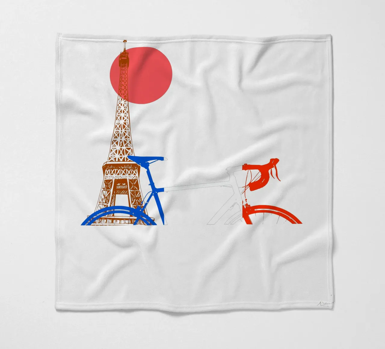 Die Runde Fleecedecke von LaylaOzFun