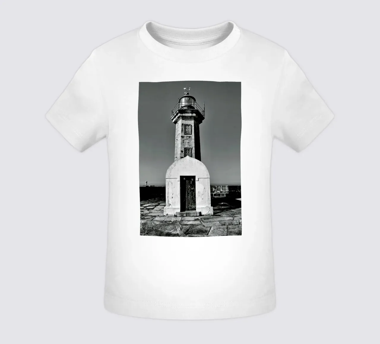 Porto Lighthouse maglietta neonato da anderm