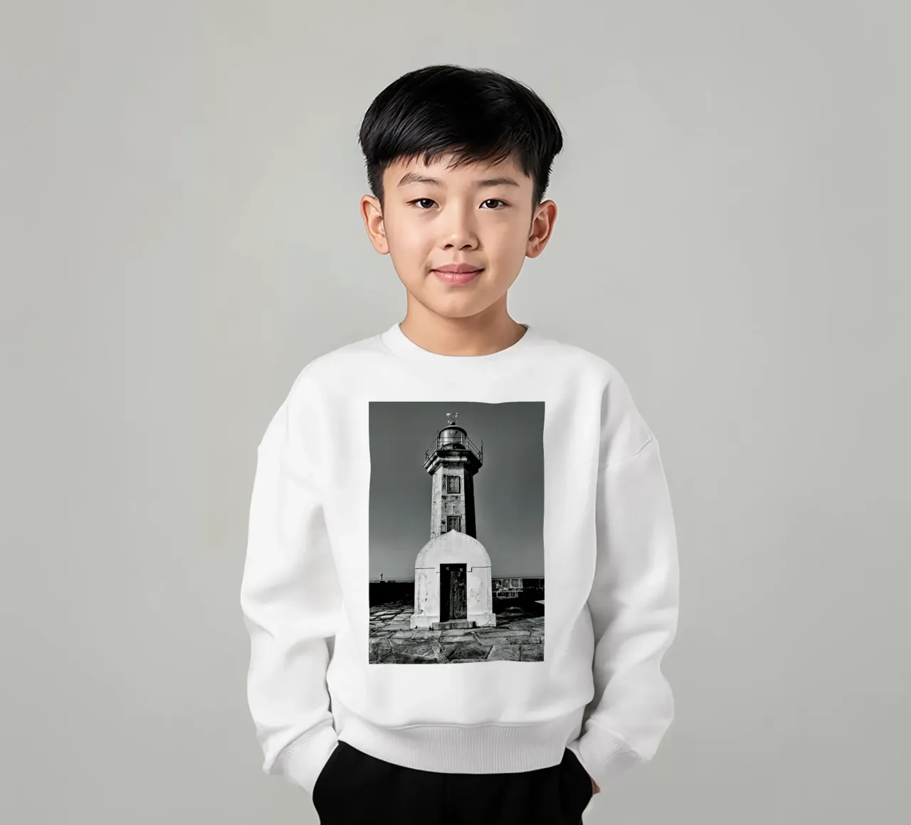 Porto Lighthouse felpa bambino da anderm