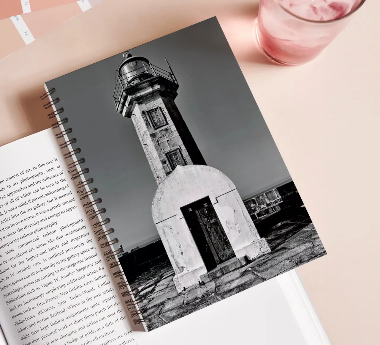 Porto Lighthouse spiral notebook by anderm
