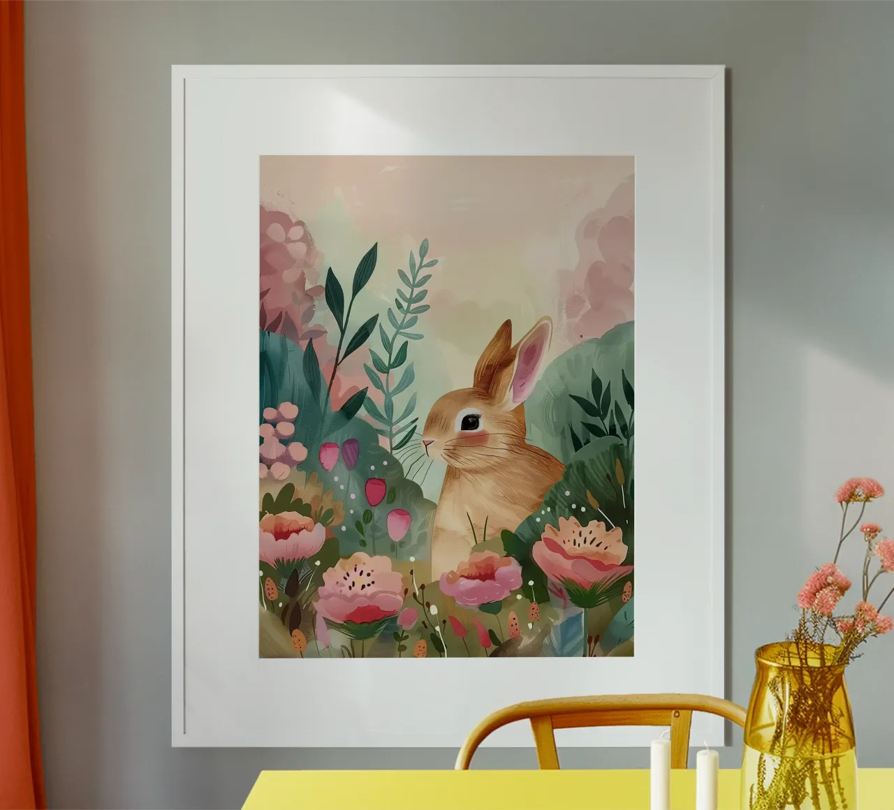 Spring Bunny poster da Amelie Rose