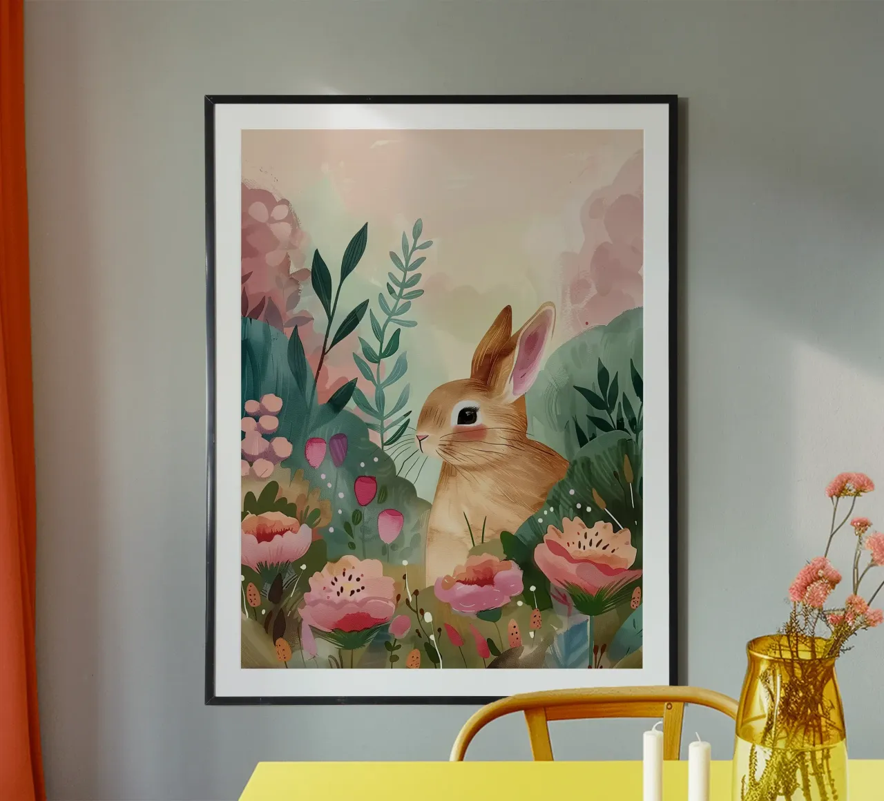 Spring Bunny poster da Amelie Rose