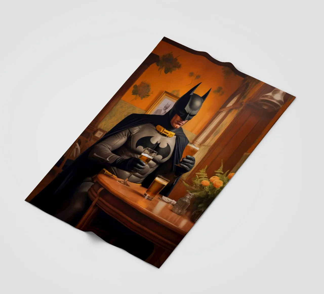 Batman Beer Art coperta in pile da Lootprint